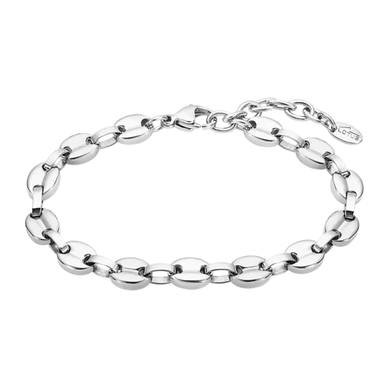 Pulsera Cadena Lotus Style Ls2124-2/1 Acero Inoxidable, Mujer