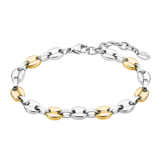 Pulsera Cadena Lotus Style Ls2124-2/2 Acero Inoxidable, Mujer