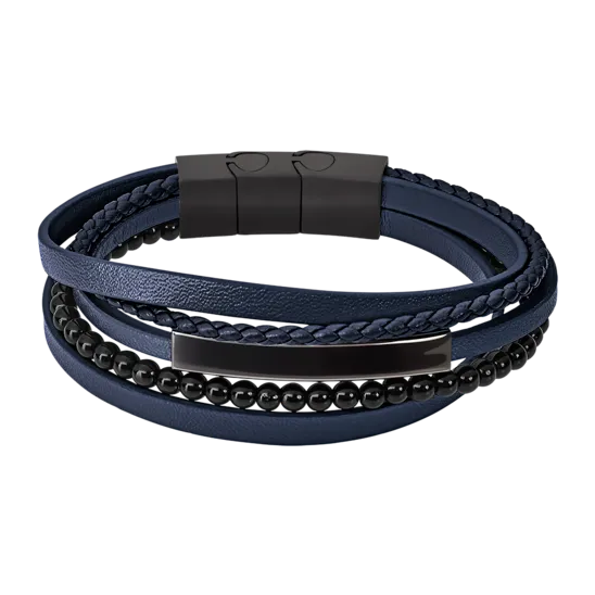Pulsera Lotus Style Ls2144-2/2 Cuero, Hombre
