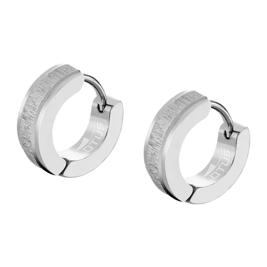 Pendientes Lotus Style Ls2152-4/1 Acero Inoxidable, Hombre