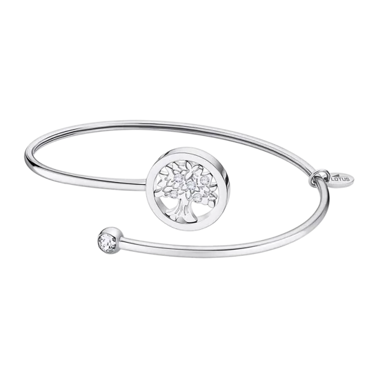 Pulsera Arbol Vida Lotus Style Ls2169-2/3 Acero Inoxidable, Mujer