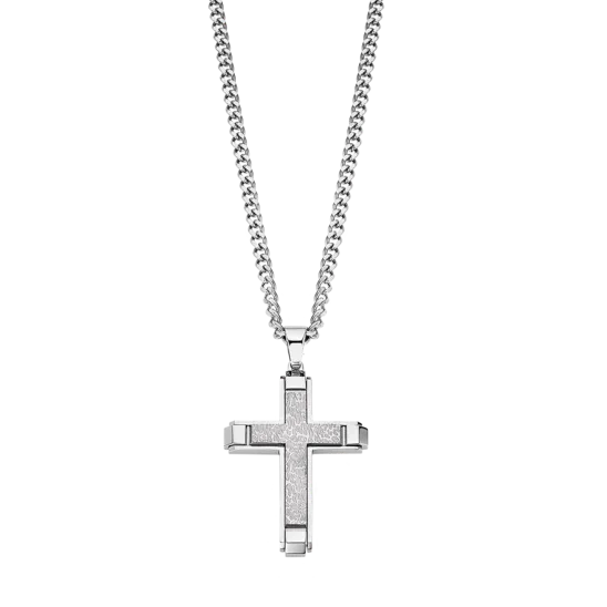 Collar Lotus Style Ls2256-1/1 Acero, Hombre