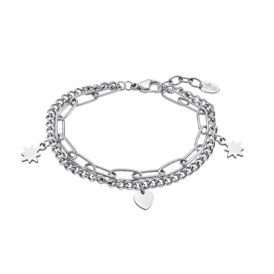 Pulsera Lotus Style Ls2313-2/1 Acero Inoxidable, Mujer