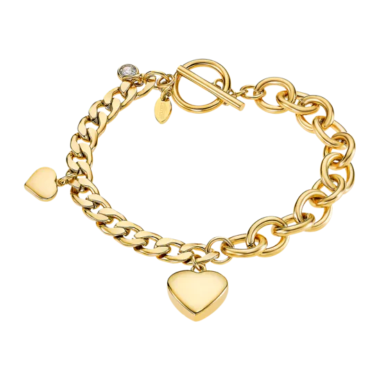 Pulsera Corazón Lotus Style Woman's Heart Ls2335-2/2 Acero Inoxidable, Mujer
