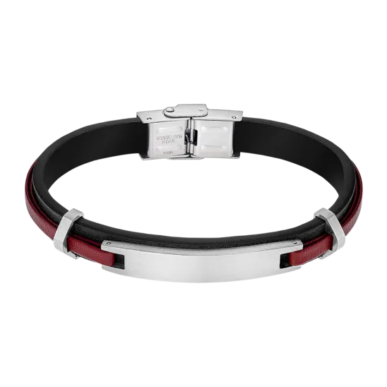 Pulsera Lotus Style Men Basic Ls2400-2/3 Acero Inoxidable, Hombre