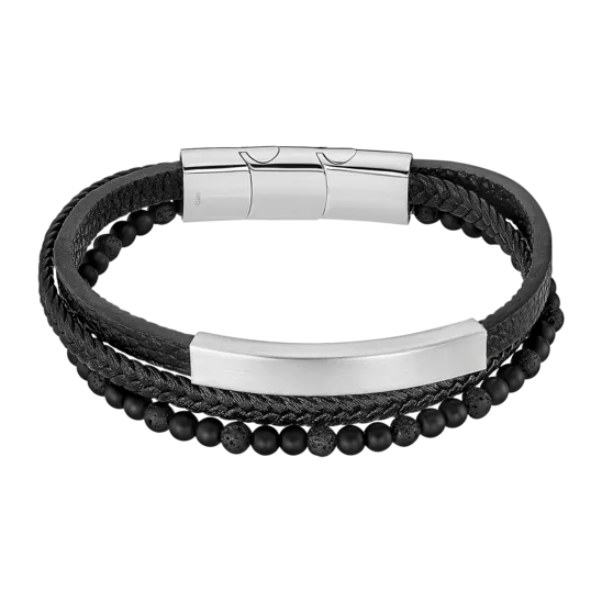 Pulsera Lotus Style Men Basic Ls2406-2/1 Acero Inoxidable, Hombre