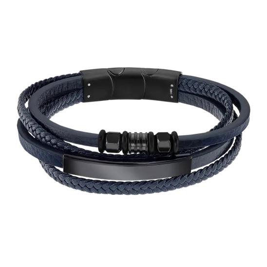 Pulsera Lotus Style Men Basic Ls2407-2/1 Acero Inoxidable, Hombre