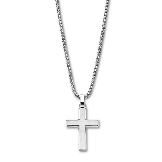 Collar Cruz Lotus Style Ls2453-1/1 Acero Inoxidable, Hombre