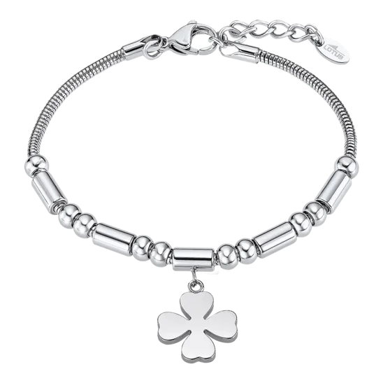Pulsera Trébol Lotus Style Millennial Ls2463-2/1 Acero Inoxidable, Mujer