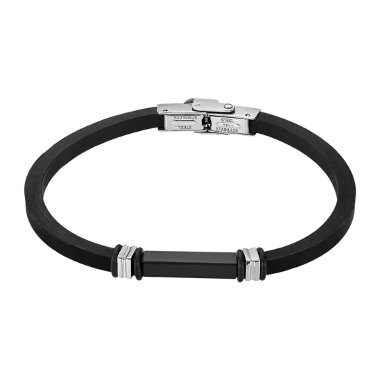 Pulsera Lotus Style Men Basic Ls2536-2/3 Acero Inoxidable, Hombre