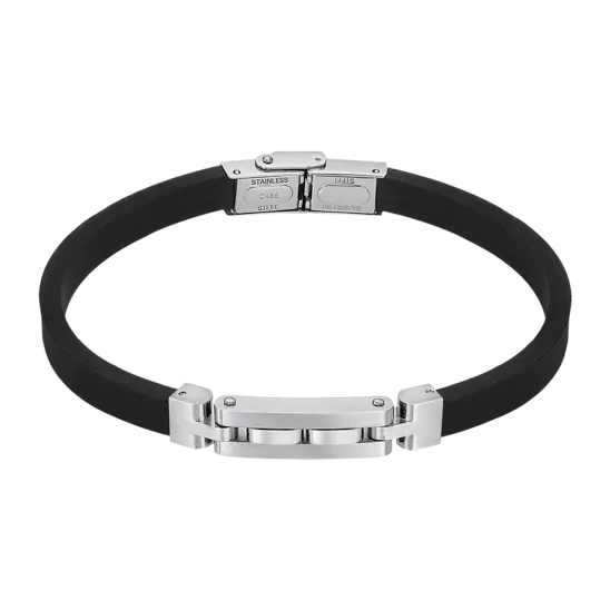Pulsera Lotus Style Men Basic Ls2540-2/1 Acero Inoxidable, Hombre