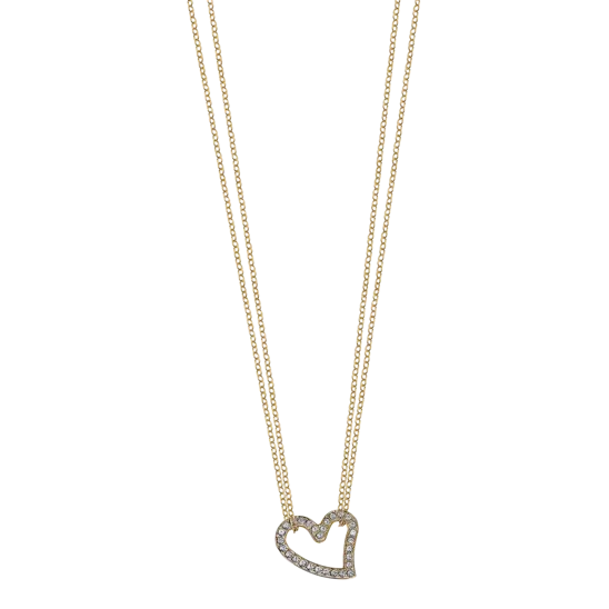 Collar Corazón Lotus Style Woman's Heart Ls2556-1/2 Acero Inoxidable, Mujer