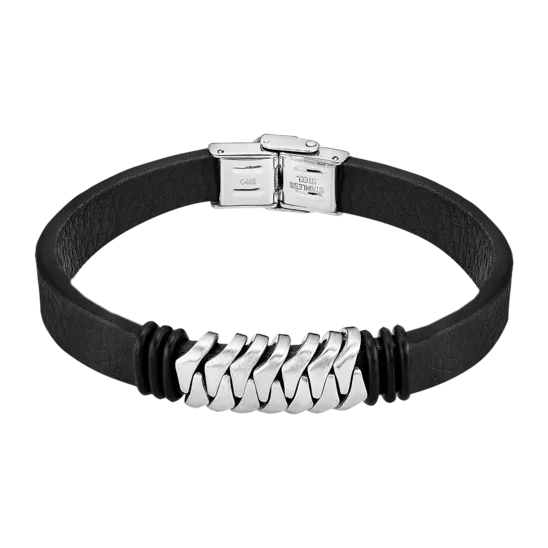Pulsera Lotus Style Men Basic Ls2588-2/1 Acero Inoxidable, Hombre