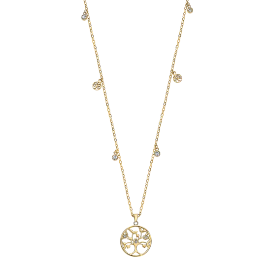 Collar Lotus Style Old Money Ls2600-1/2 Acero Inoxidable, Mujer