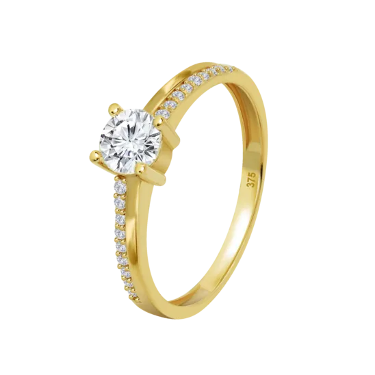 Anillo Time Road Af00012/12 Oro 9k, Mujer