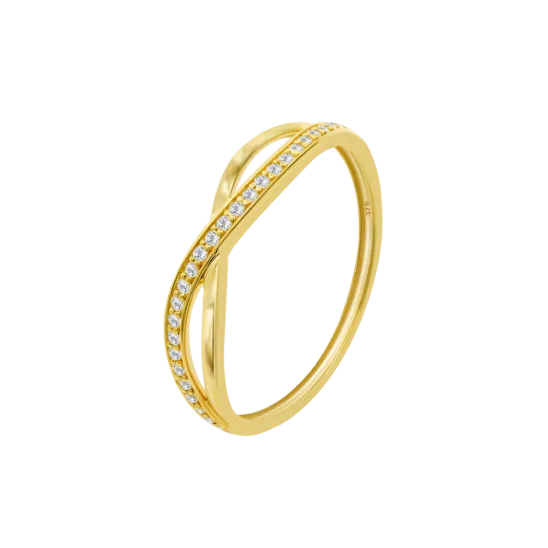 Anillo Time Road Af00060/12 Oro 9k De 375 Ml, Mujer