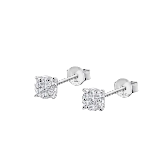 Pendientes Time Road Diamonds Dia00009 Oro, Mujer