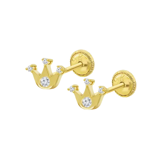 Pendientes Fantasía Time Road Hin00039 Oro, Infantil