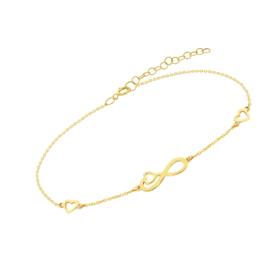 Pulsera Infinito Time Road Hin00041/18 Oro, Mujer