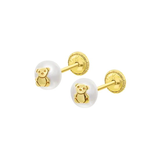 Pendientes Animales Time Road Hin00043/6 Oro, Bebé