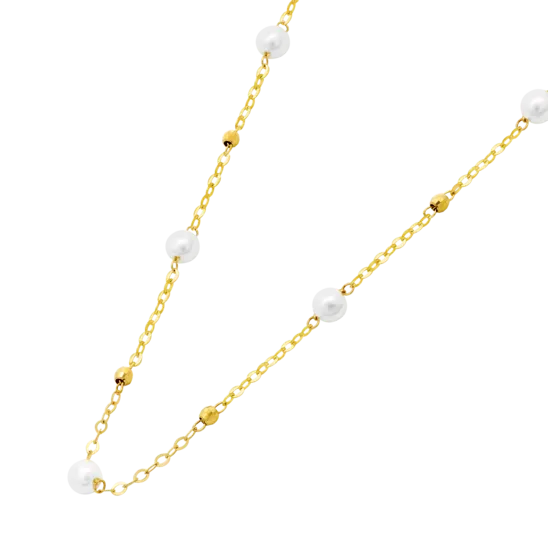 Collar Time Road Hin00054/43 Oro, Mujer