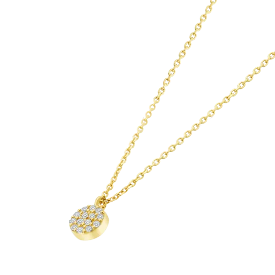 Collar Time Road Hin00078/43 Oro, Mujer