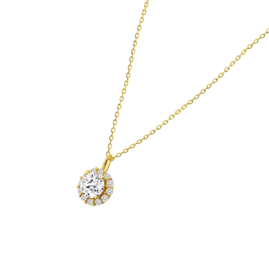 Collar Time Road Hin00104/43 Oro, Mujer