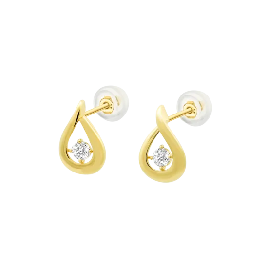 Pendientes Time Road Hin00144 Oro, Mujer