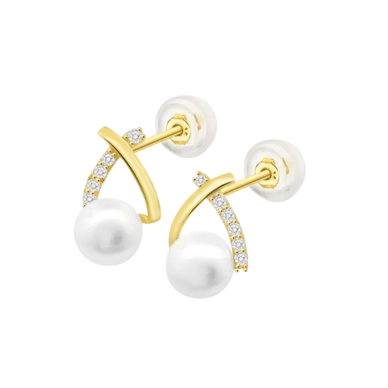 Pendientes Time Road Hin00152 Oro, Mujer