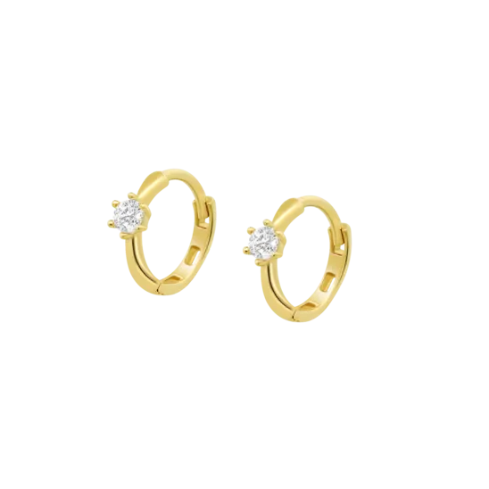 Pendientes Time Road Hin00156 Oro, Mujer
