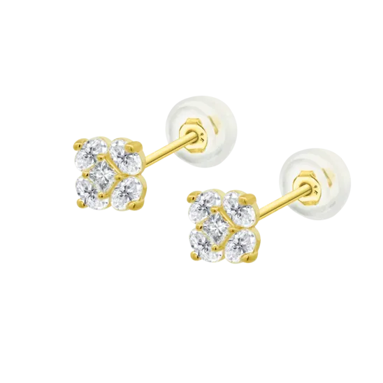 Pendientes Time Road Hin00205 Oro, Mujer