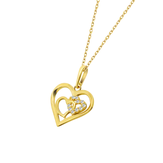 Collar Time Road Hin00215/45 Oro, Mujer