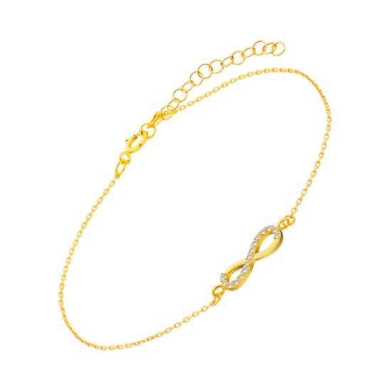 Pulsera Infinito Time Road Hin00254/19 Oro, Mujer
