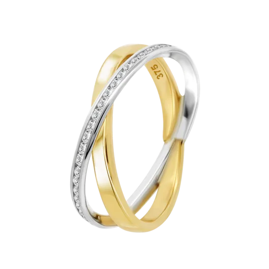 Anillo Time Road Hin00335/14 Oro, Mujer