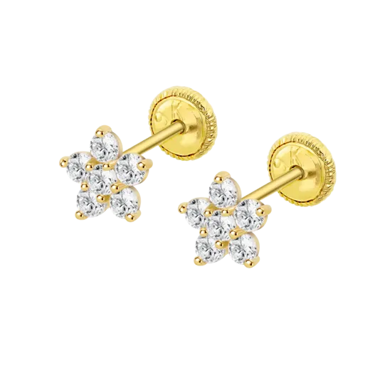 Pendientes Time Road Hin00343/6 Oro, Bebé