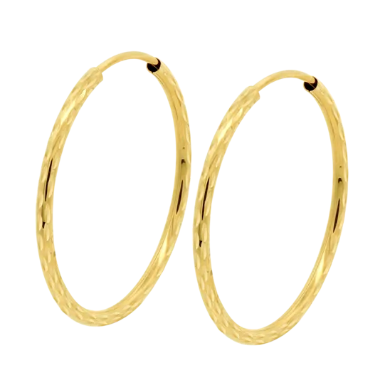Pendientes Time Road Hin00349/25 Oro, Mujer