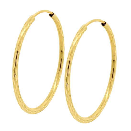 Pendientes Time Road Hin00349/30 Oro, Mujer