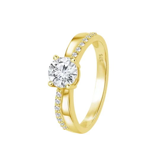 Anillo Time Road Hin00423/14 Oro, Mujer