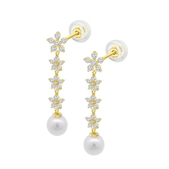 Pendientes Time Road Hin00425 Oro, Mujer