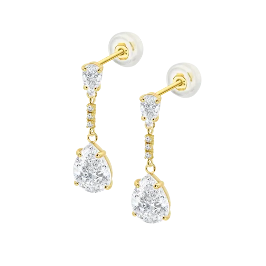 Pendientes Time Road Hin00426 Oro, Mujer