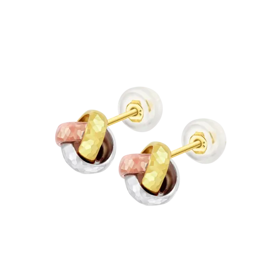 Pendientes Time Road Hin00430 Oro, Mujer