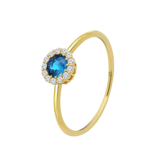 Anillo Time Road Hin00442/12 Oro, Mujer