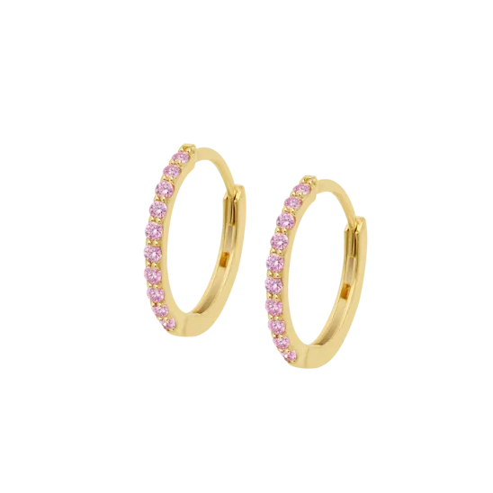 Pendientes Time Road Hin00453/12 Oro, Mujer