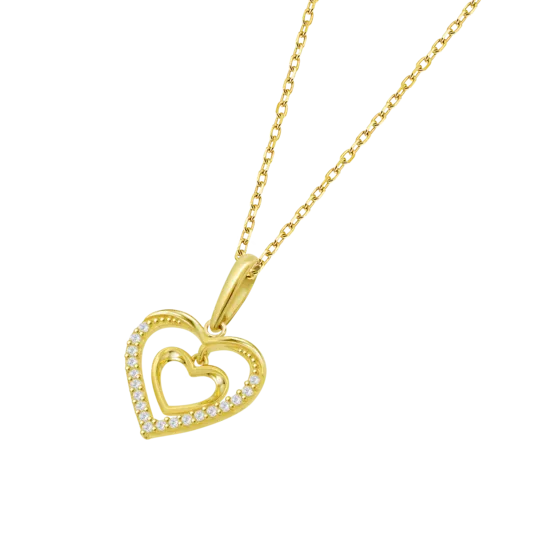 Corazón Time Road Hin00461/45 Oro, Mujer
