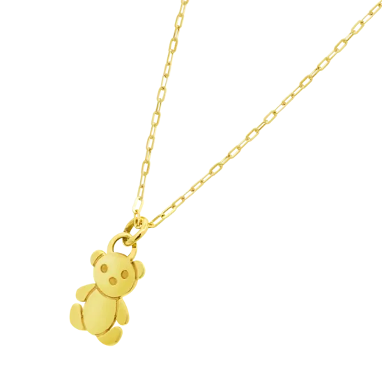 Collar Animales Time Road Hin00474/45 Oro, Mujer