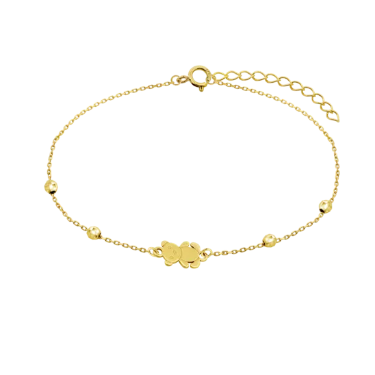 Pulsera Animales Time Road Hin00515/19 Oro 9k De 375 Ml, Mujer