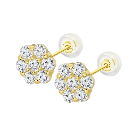 Pendientes Time Road Ic00067/10 Oro 9k, Mujer