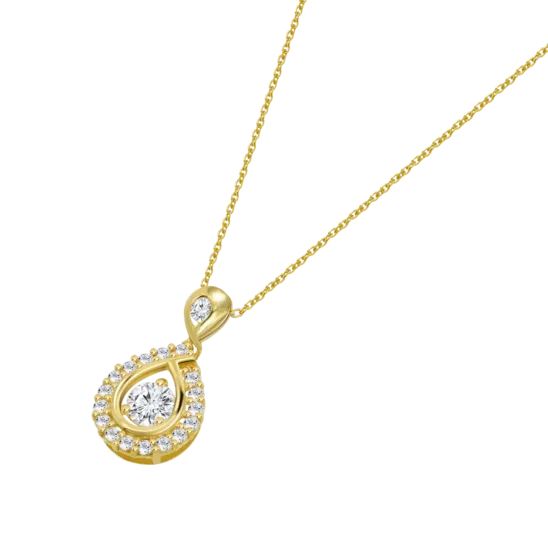 Collar Time Road Ic00134/43 Oro 9k, Mujer
