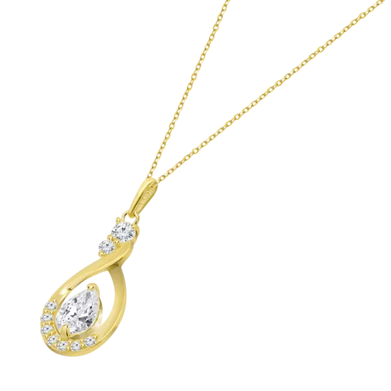 Collar Time Road Ic00200/43 Oro 9k, Mujer