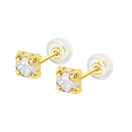 Pendientes Time Road Lg00083/6 Oro 9k, Mujer
